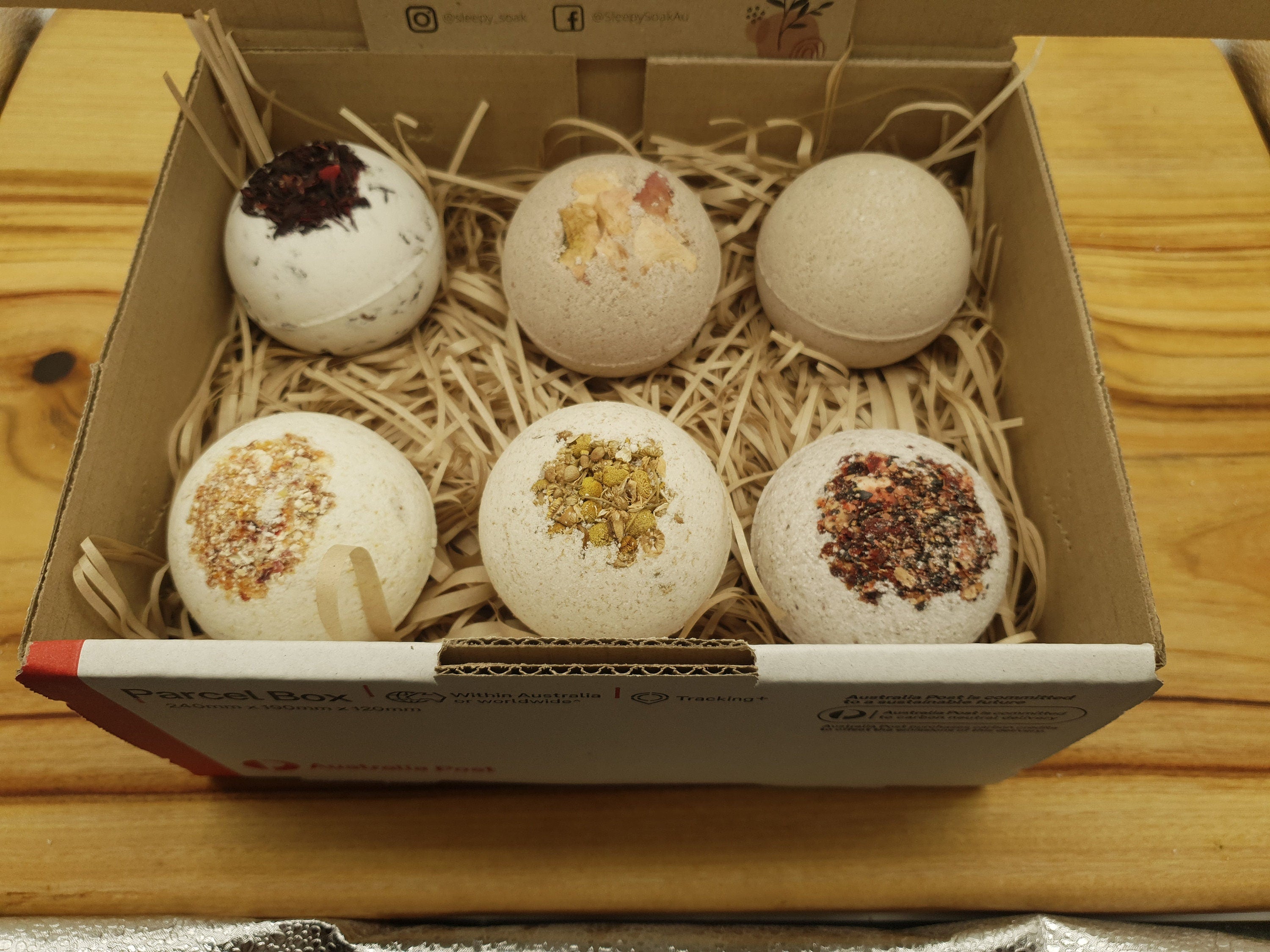 Mixed Natural Large Bath Bomb Gift Set