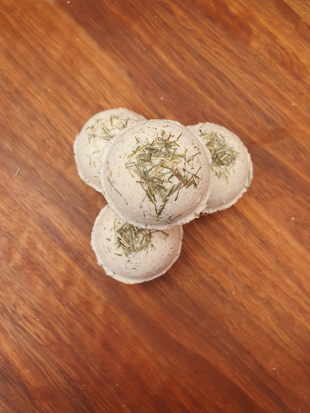 Lemongrass and Ginger Natural Bath Bomb