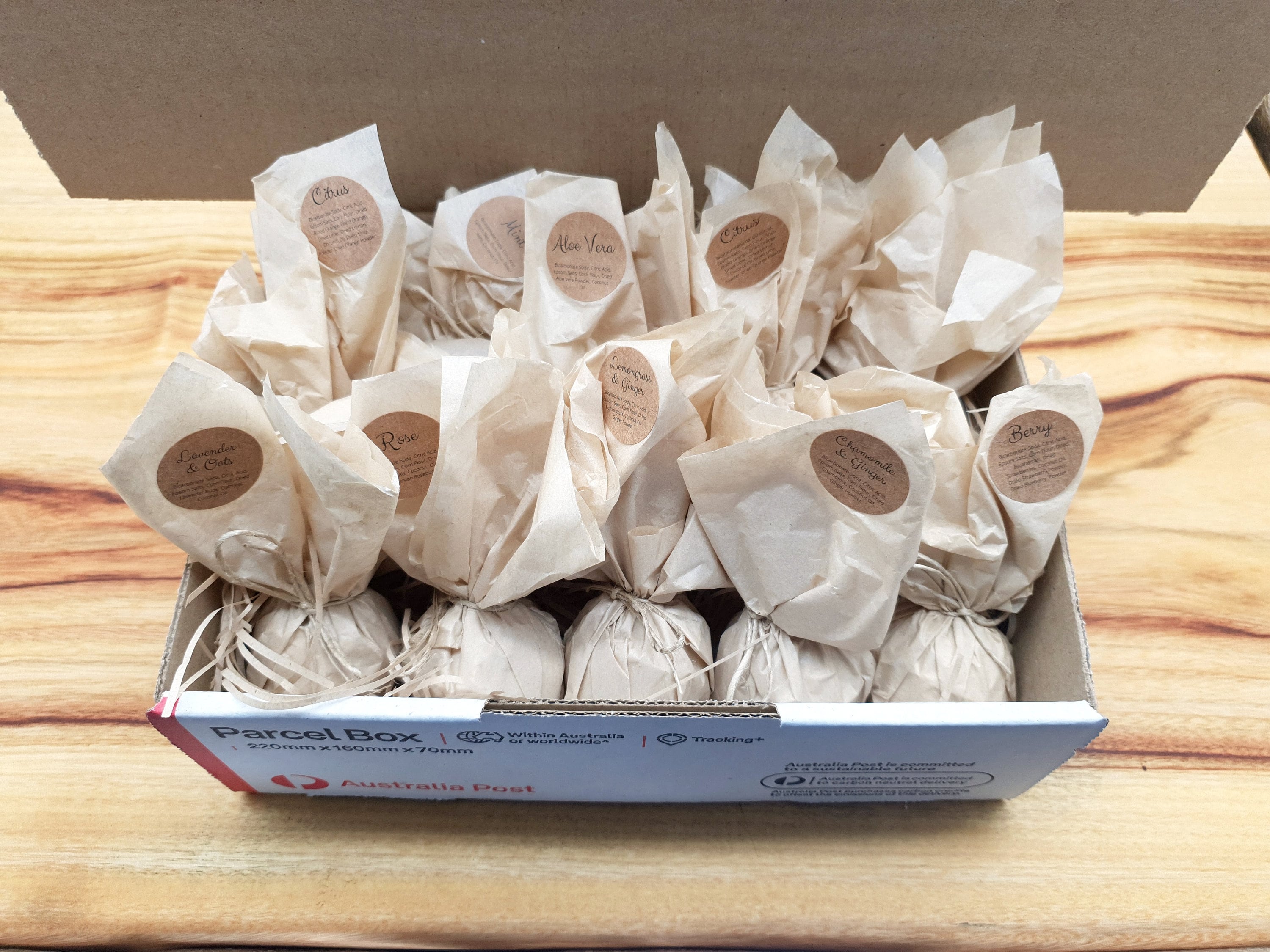 Mixed Natural Small Bath Bomb Gift Set