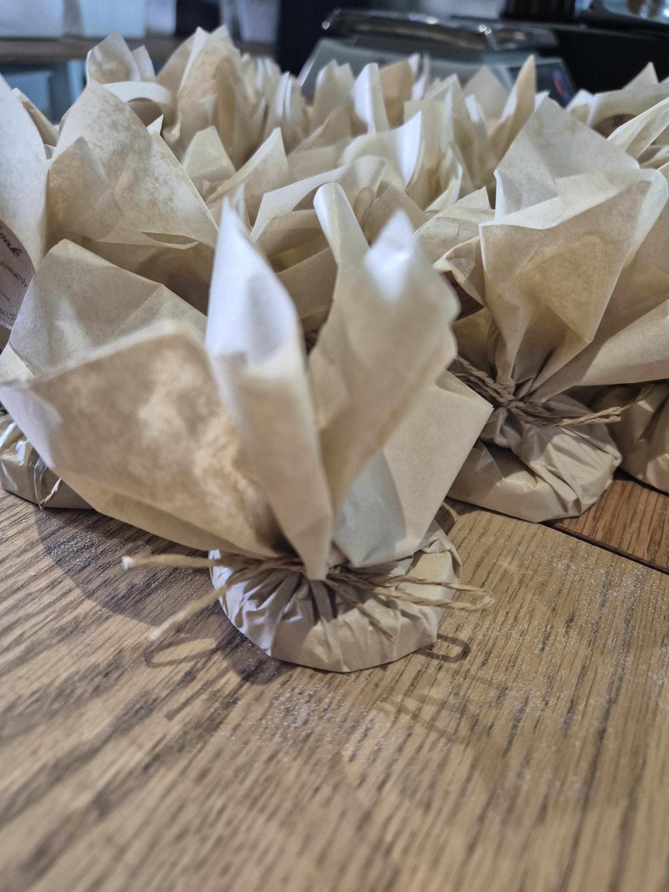 100 Natural Shower Steamers Individually Wrapped Bulk Pack