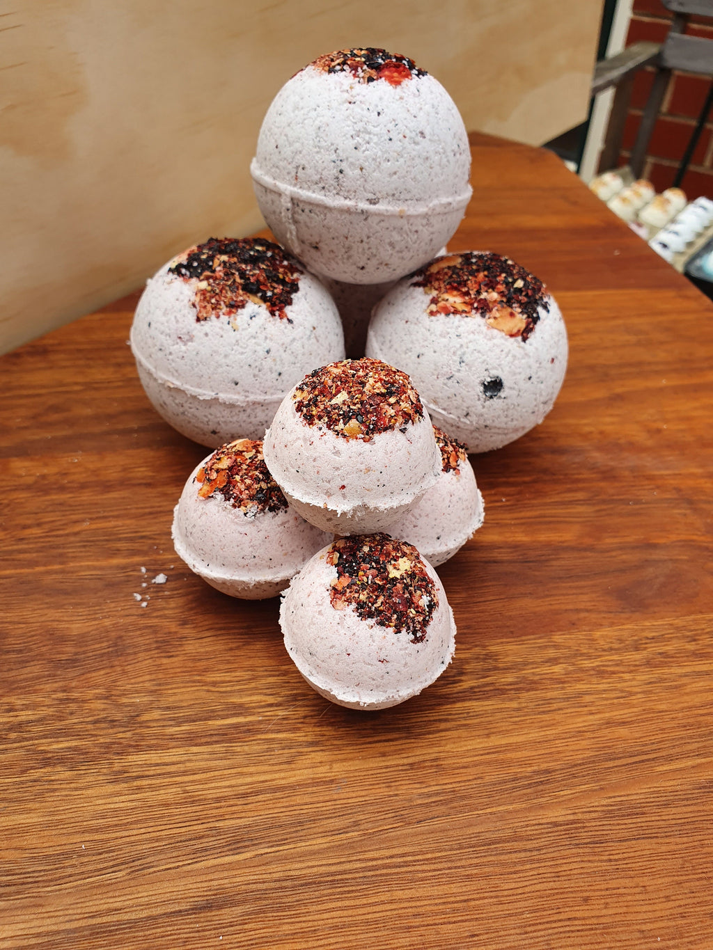 Berry Natural Bath Bomb