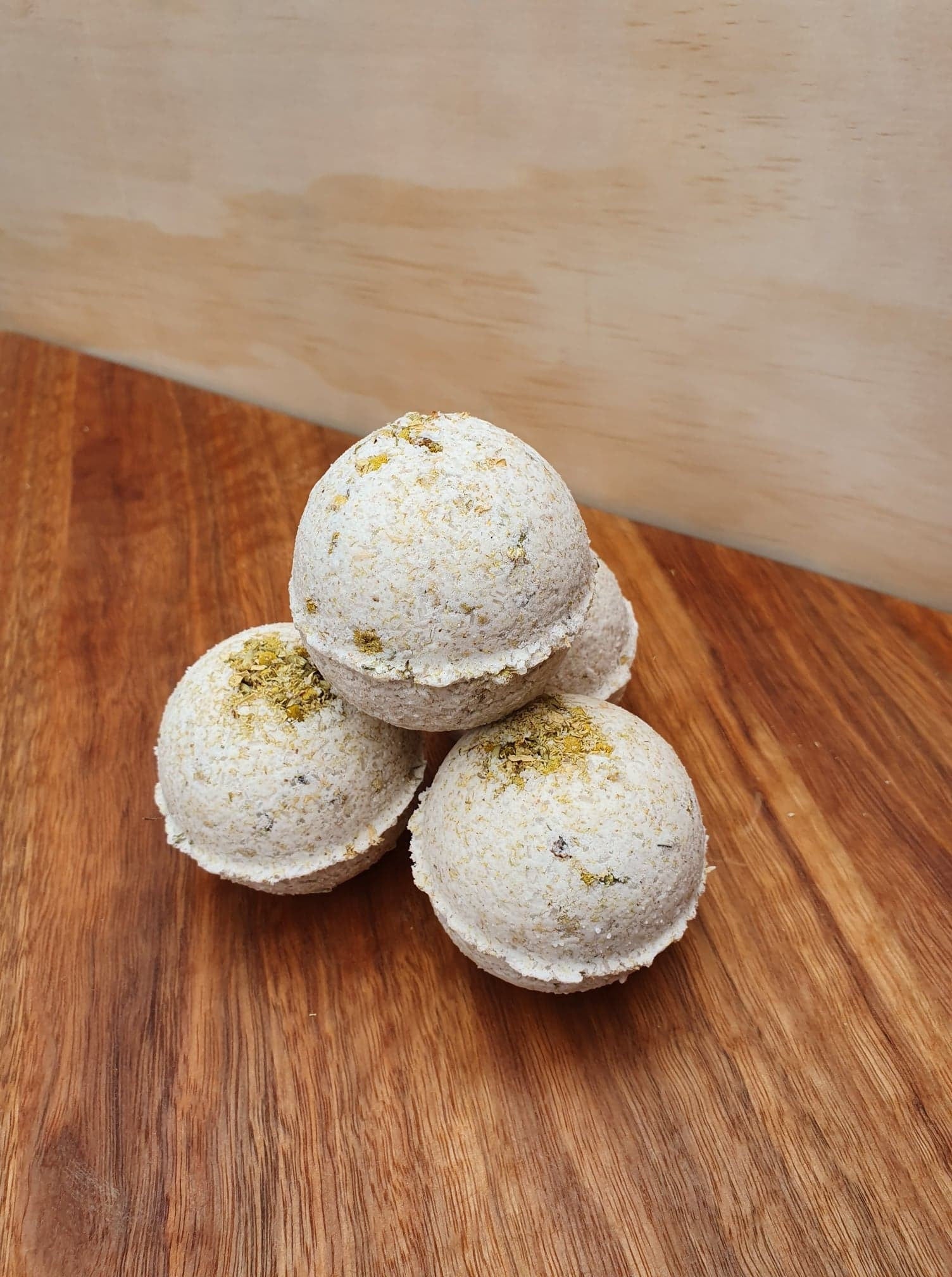 Chamomile and Ginger Natural Bath Bomb