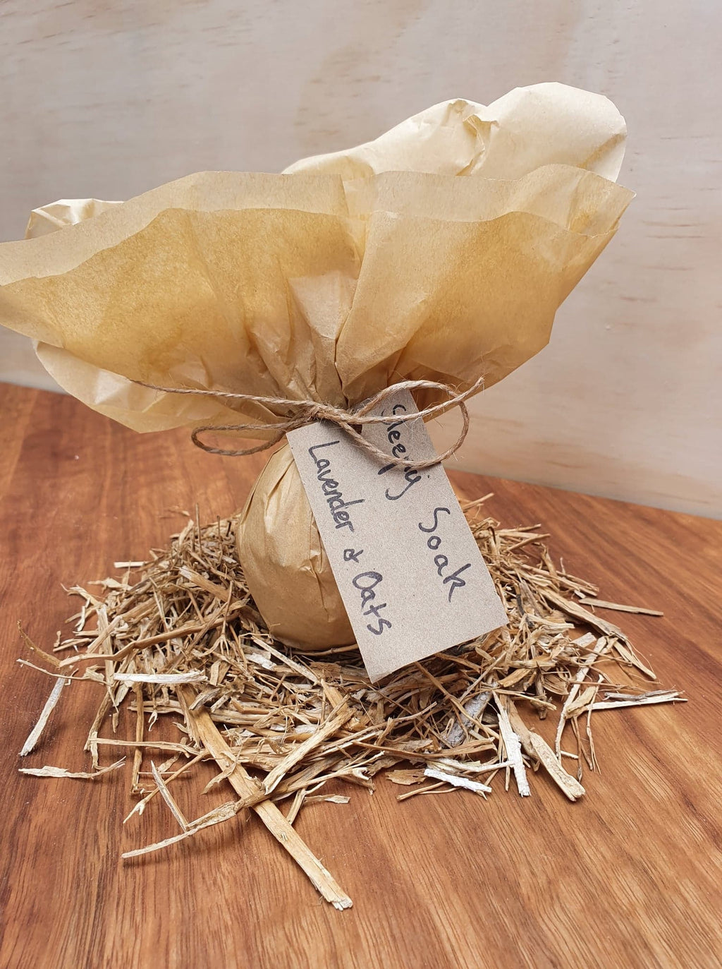 Lavender and Oat Natural Bath Bomb