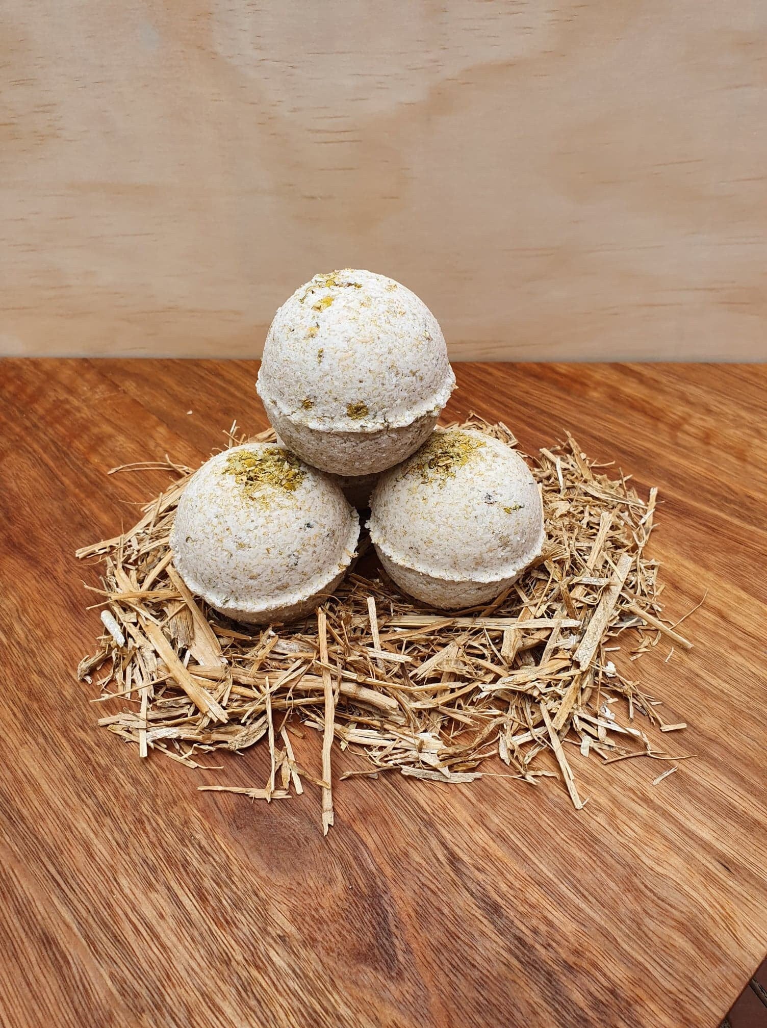 Chamomile and Ginger Natural Bath Bomb