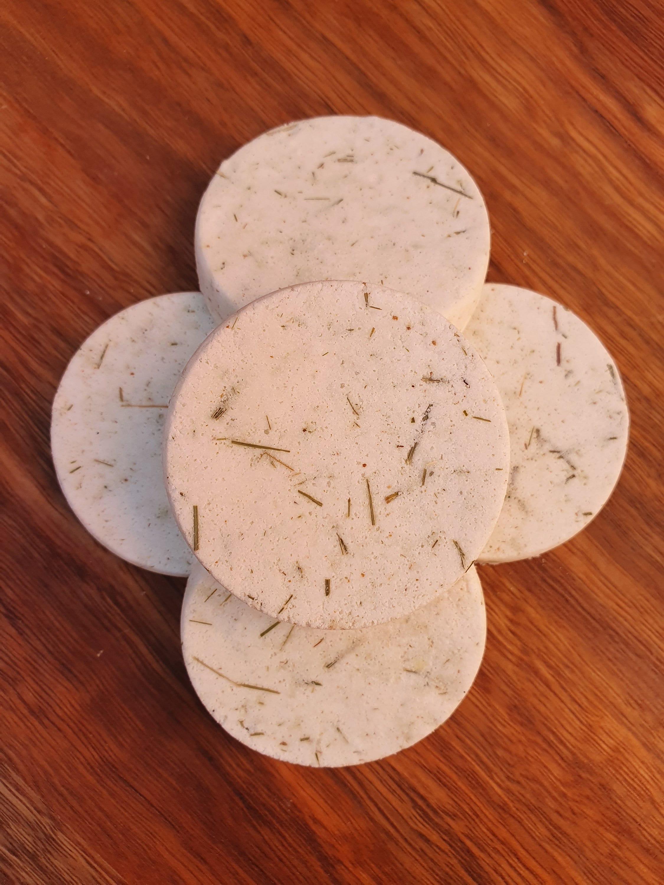 Lemongrass and Ginger Natural Shower Steamers