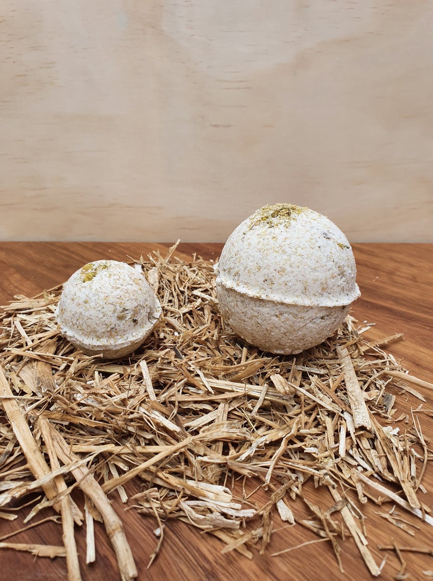 Chamomile and Ginger Natural Bath Bomb