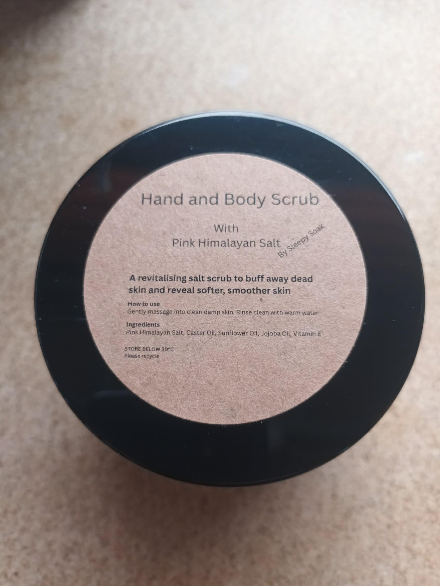 Pink Himalayan Salt Scrub 300g