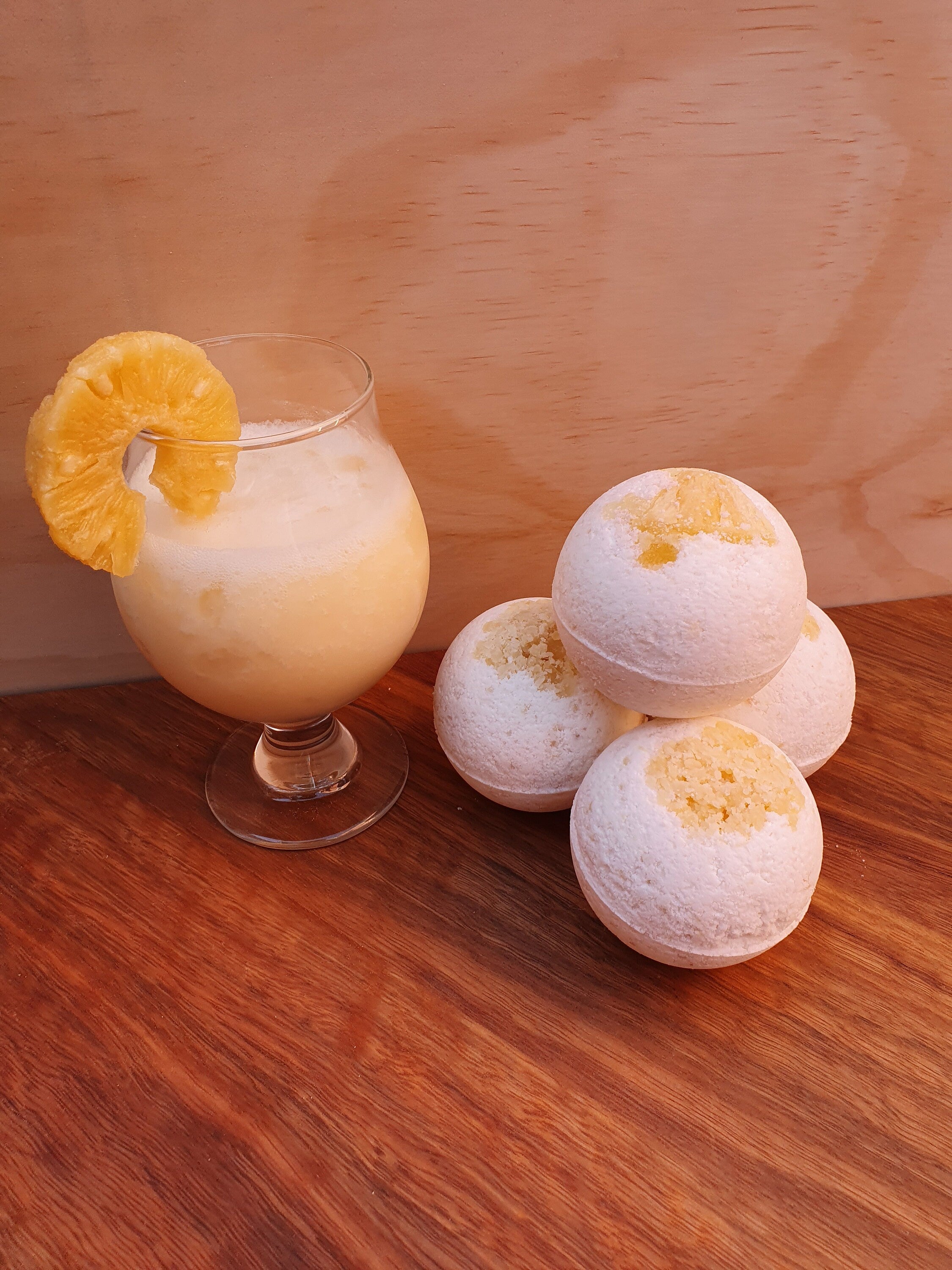 Pina Colada Natural Bath Bomb