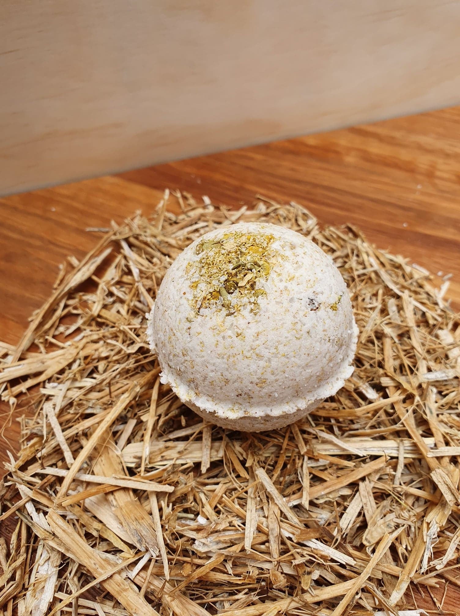 Chamomile and Ginger Natural Bath Bomb