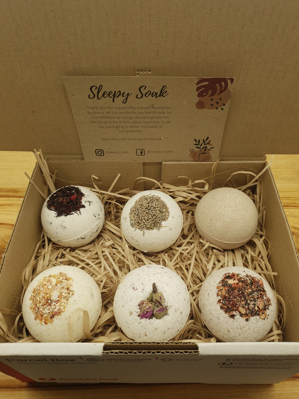 Mixed Natural Large Bath Bomb Gift Set