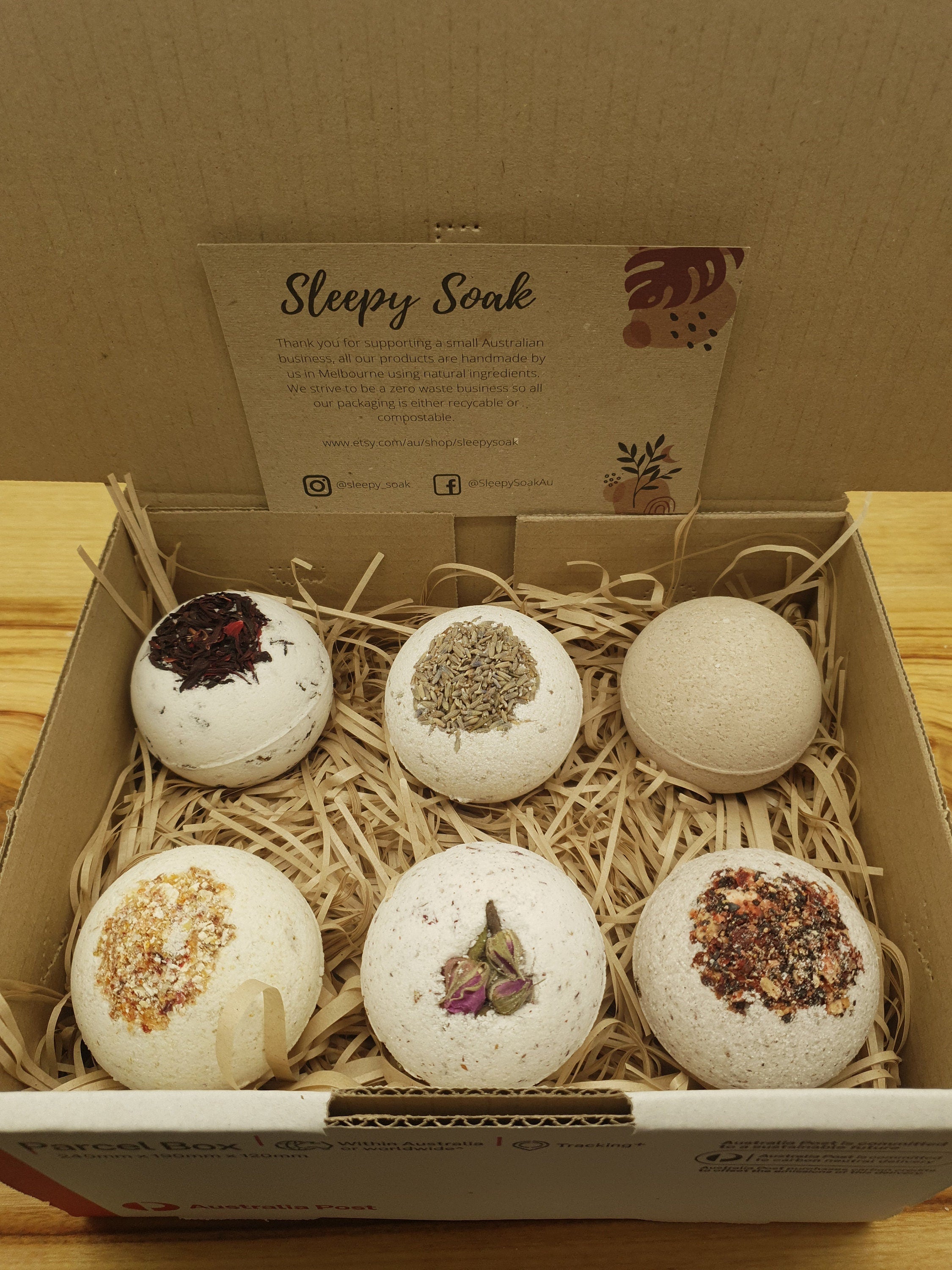 Mixed Natural Large Bath Bomb Gift Set