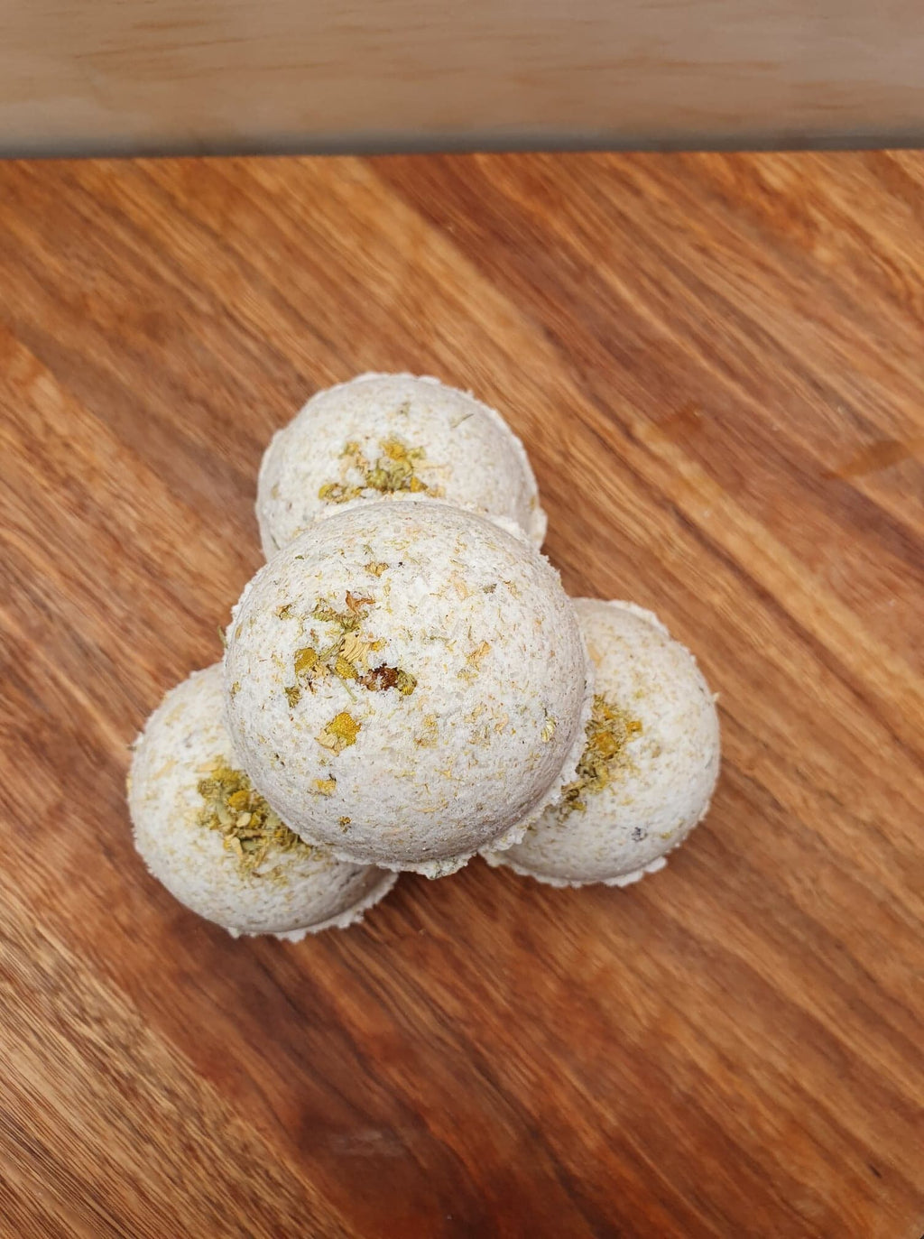 Chamomile and Ginger Natural Bath Bomb