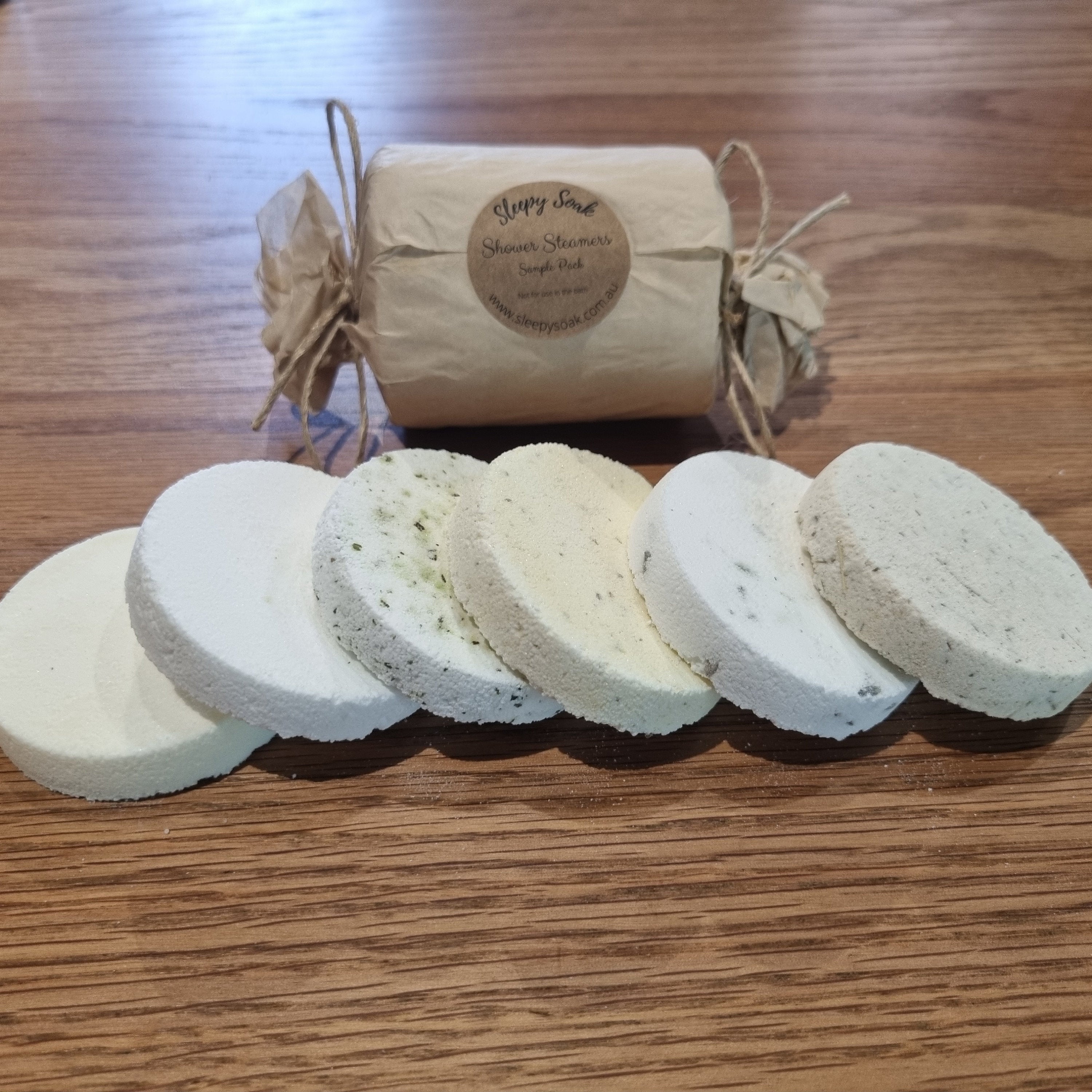 Natural Shower Steamers Sample Pack
