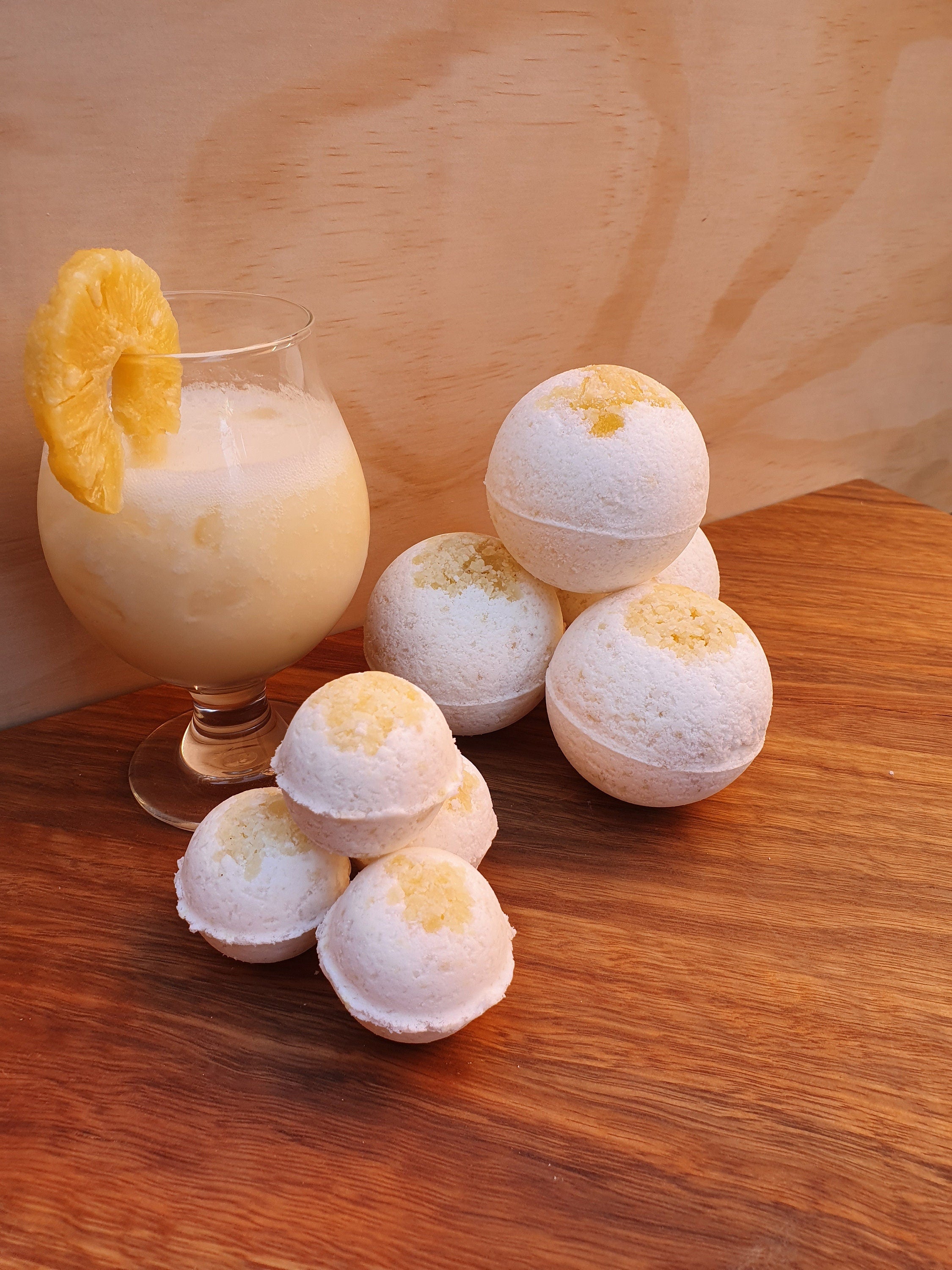 Pina Colada Natural Bath Bomb