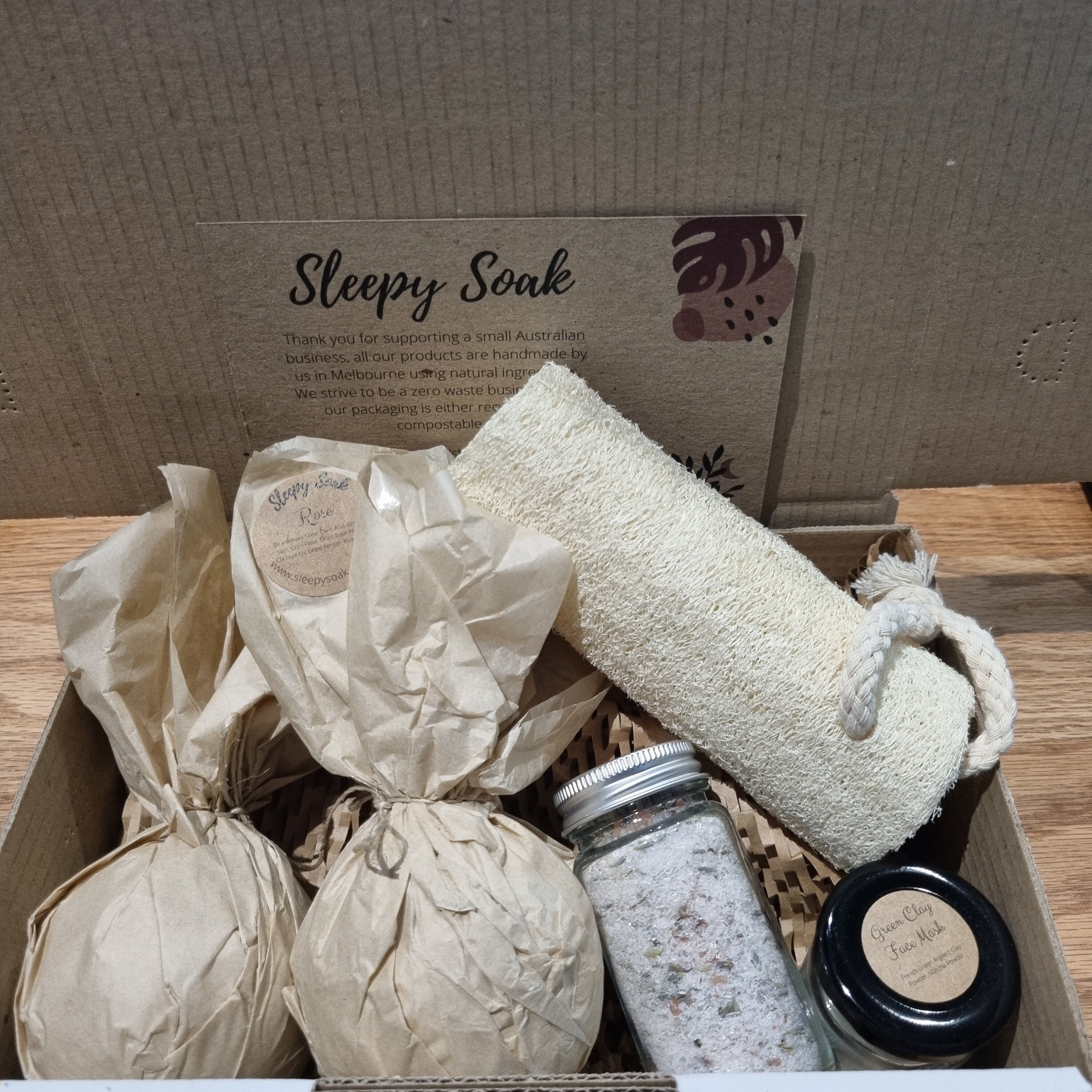 Deluxe Pamper Spa Gift Box Set Self Care