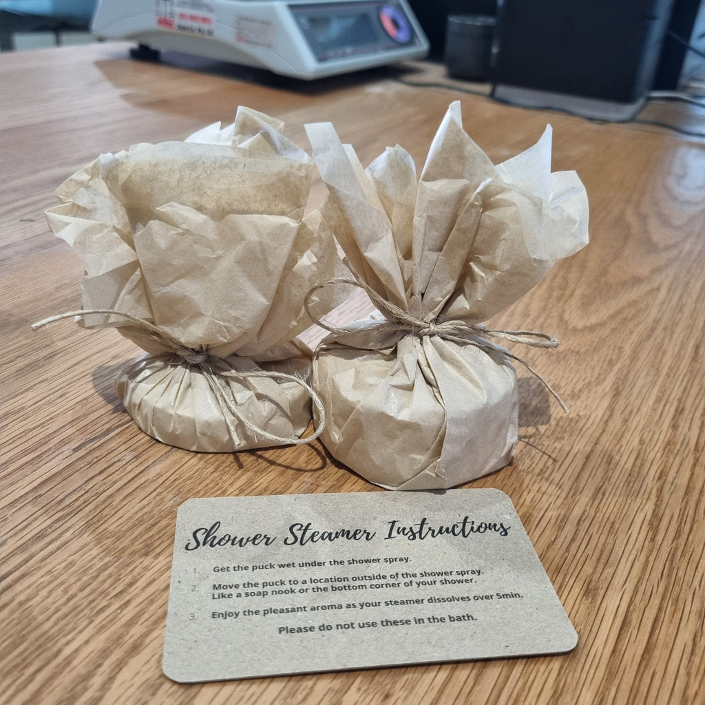 Cedarwood and Pine Natural Shower Steamers